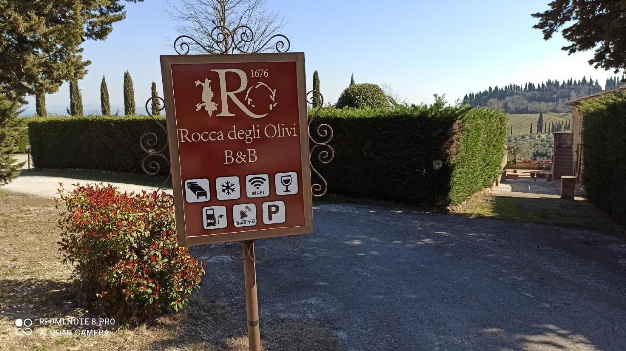 Rocca Degli Olivi Bed & Breakfast San Gimignano Exterior foto